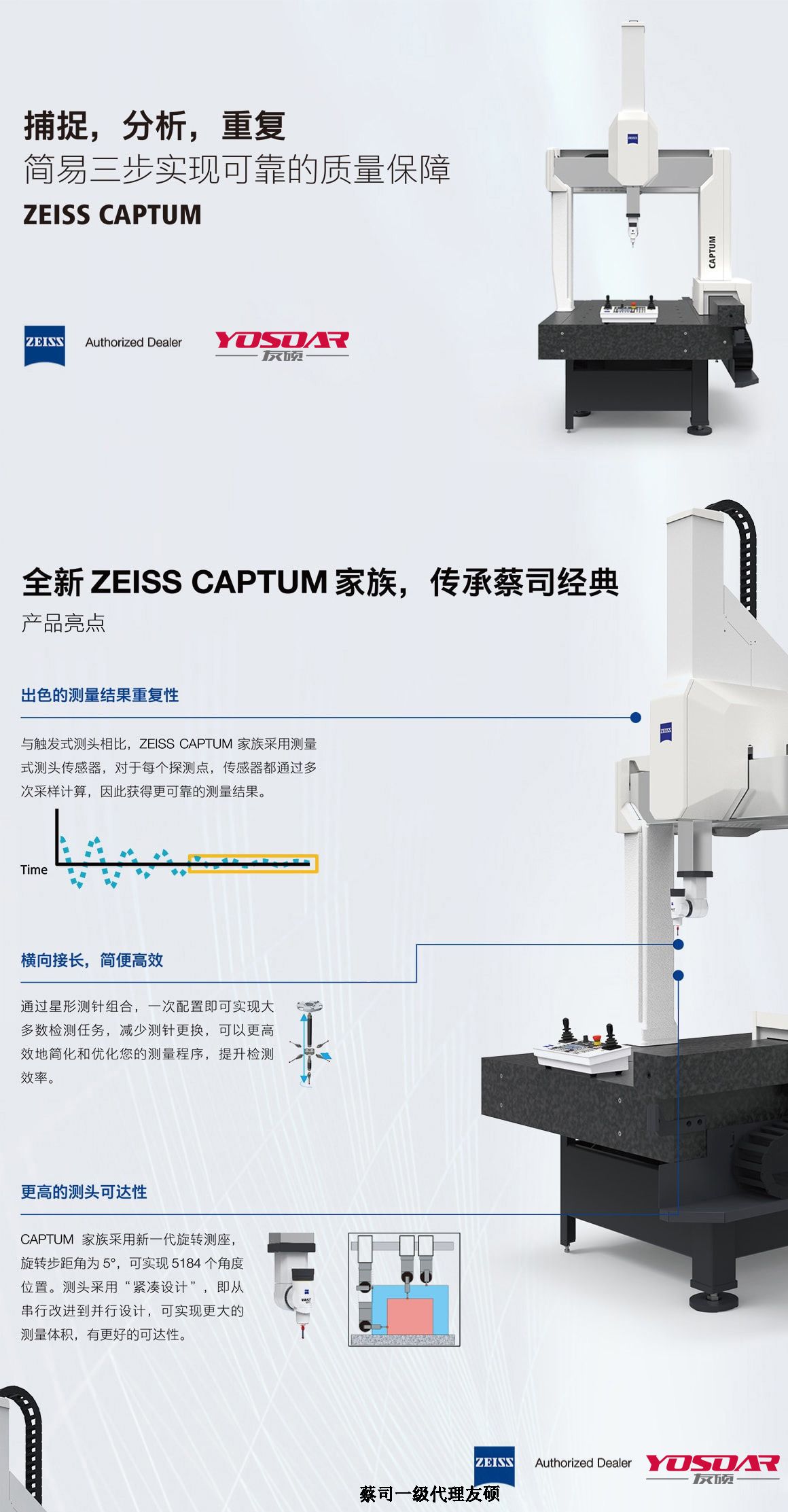 韶关蔡司三坐标CAPTUM